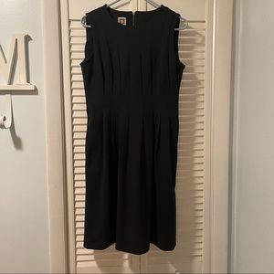 Anne Klein sz 6 black dress *with pockets*